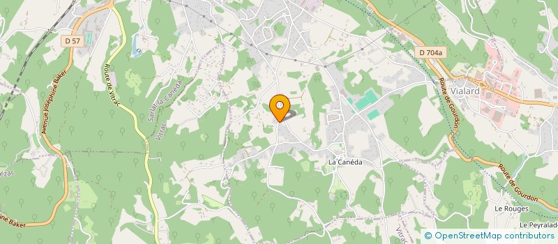 localisation de l'entreprise MONSIEUR ROBIN LACHAIZE  SARLAT-LA-CANEDA