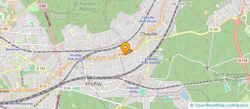 localisation de l'entreprise MONSIEUR ROBIN LAFARGUE à CHAVILLE