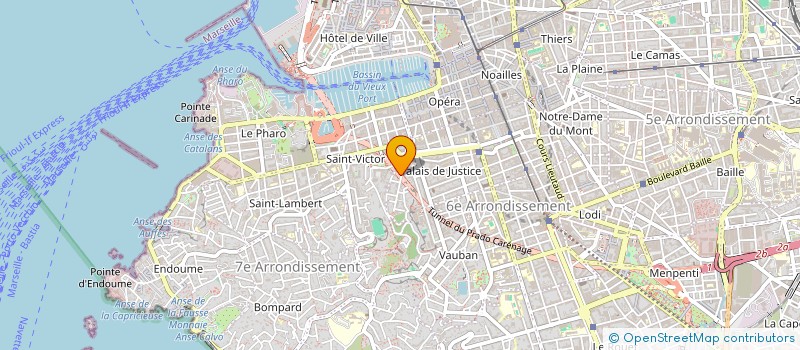 localisation de l'entreprise MONSIEUR ROBIN LAMBERT à MARSEILLE