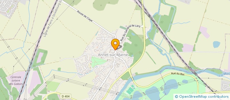 localisation de l'entreprise MONSIEUR ROBIN LAPIERRE  ANNET-SUR-MARNE