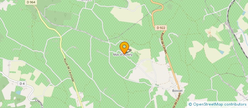 localisation de l'entreprise MONSIEUR ROBIN LARROQUE  GAILLAC