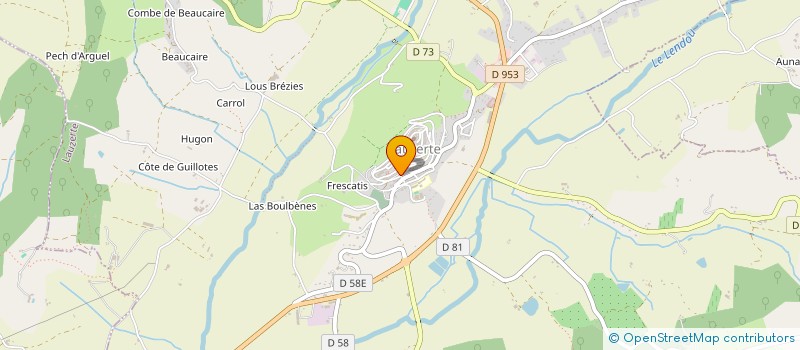 localisation de l'entreprise MONSIEUR ROBIN LE HOUEROU à LAUZERTE