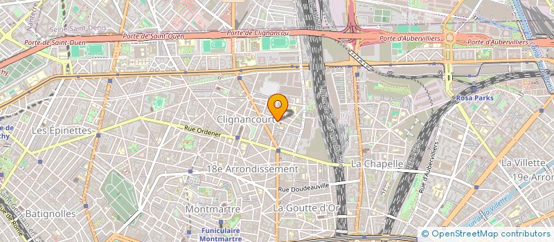 localisation de l'entreprise MONSIEUR ROBIN LEBON  PARIS