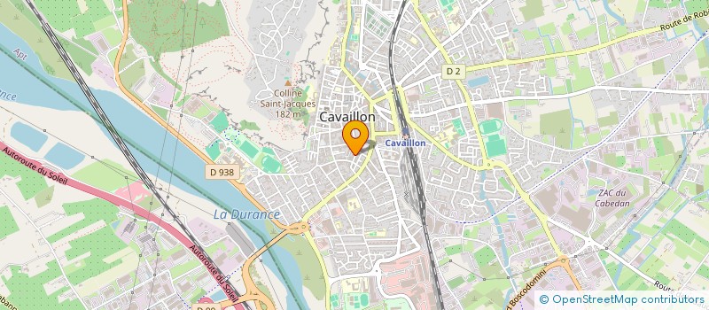 localisation de l'entreprise MONSIEUR ROBIN LECOULS  CAVAILLON