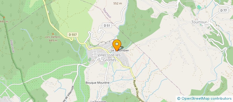 localisation de l'entreprise MONSIEUR ROBIN LEFEBVRE  VILLECROZE