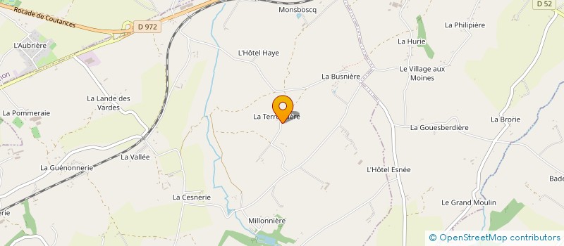 localisation de l'entreprise MONSIEUR ROBIN LEPLUMEY  COURCY