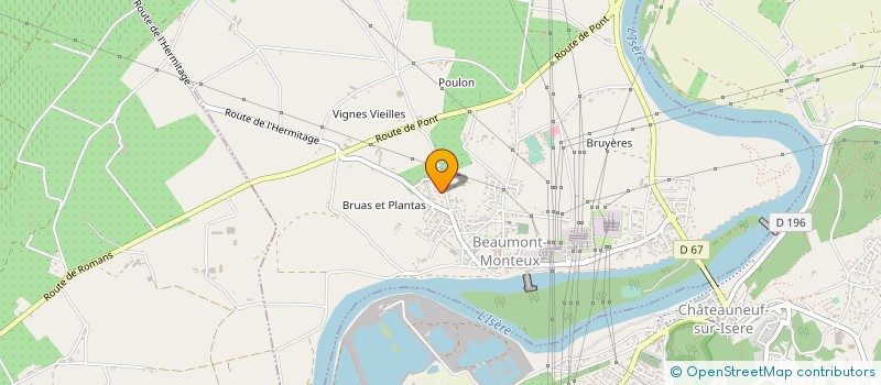 localisation de l'entreprise MONSIEUR ROBIN LEROUX  BEAUMONT-MONTEUX