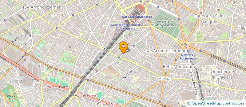 localisation de l'entreprise MONSIEUR ROBIN LEROY  PARIS