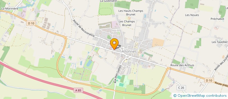 localisation de l'entreprise MONSIEUR ROBIN LESSIG à ALLONNES