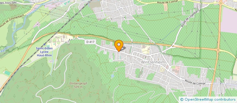 localisation de l'entreprise MONSIEUR ROBIN LETOURNEAU  WINTZENHEIM