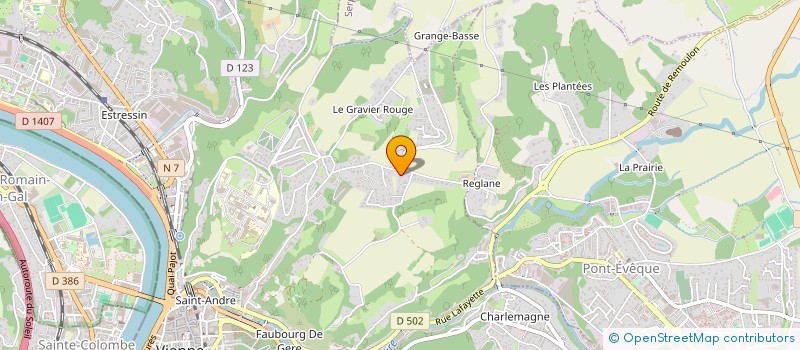 localisation de l'entreprise MONSIEUR ROBIN LEVY NEUMAND à VIENNE