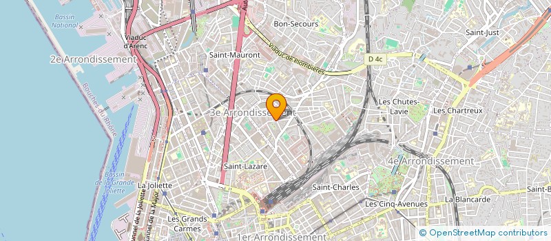 localisation de l'entreprise MONSIEUR ROBIN LOPES à MARSEILLE