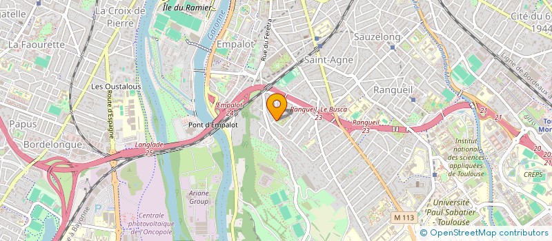 localisation de l'entreprise MONSIEUR ROBIN LORE à TOULOUSE