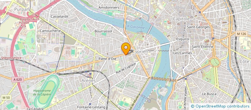 localisation de l'entreprise MONSIEUR ROBIN MACE  TOULOUSE