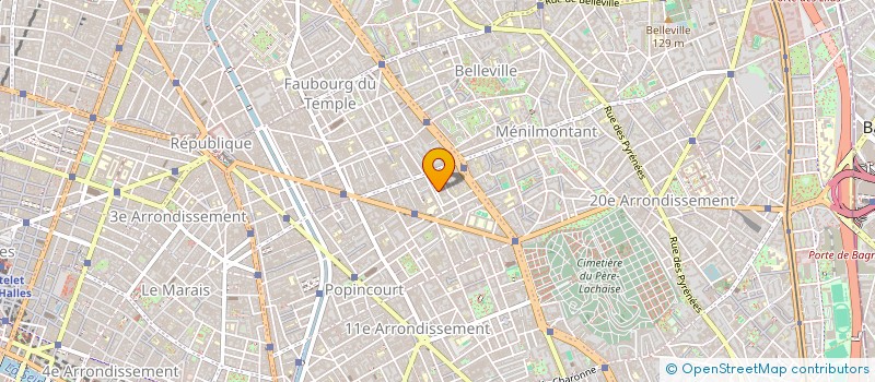 localisation de l'entreprise MONSIEUR ROBIN MACHARD DE GRAMONT  PARIS