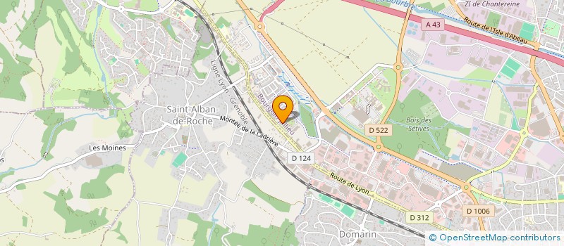 localisation de l'entreprise MONSIEUR ROBIN MACIA à BOURGOIN-JALLIEU