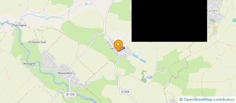 localisation de l'entreprise MONSIEUR ROBIN MARQUART  AIGONDIGNE