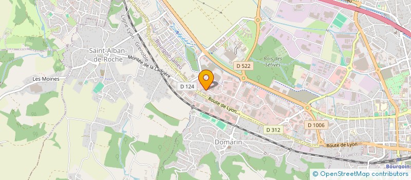 localisation de l'entreprise MONSIEUR ROBIN MARRON à BOURGOIN-JALLIEU