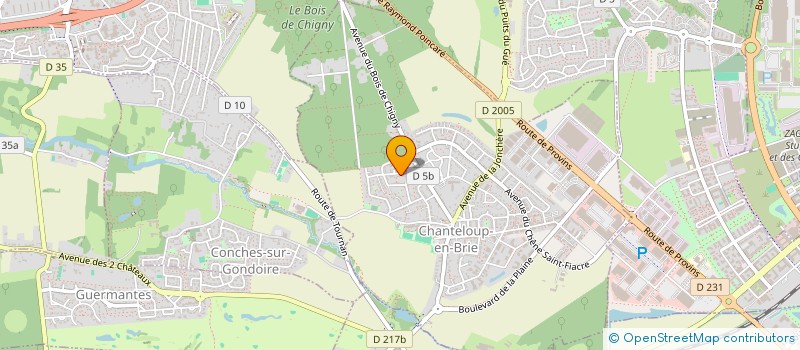 localisation de l'entreprise MONSIEUR ROBIN MARSE  CHANTELOUP-EN-BRIE