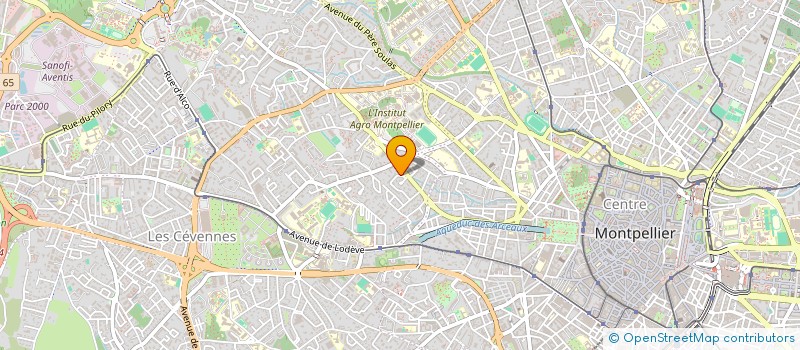 localisation de l'entreprise MONSIEUR ROBIN MEDARD à MONTPELLIER