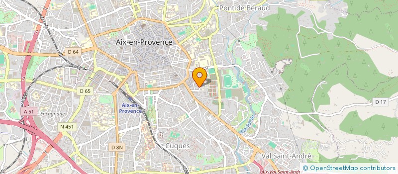 localisation de l'entreprise MONSIEUR ROBIN MEDARD à AIX-EN-PROVENCE