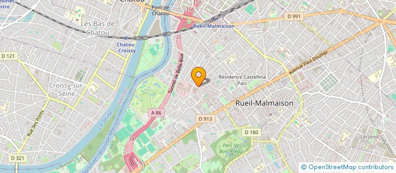 localisation de l'entreprise MONSIEUR ROBIN MILNER à RUEIL-MALMAISON