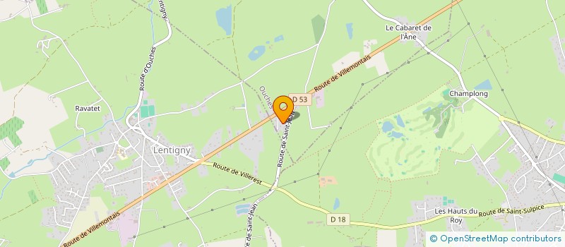 localisation de l'entreprise MONSIEUR ROBIN MIRALLES  OUCHES