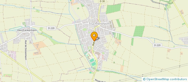 localisation de l'entreprise MONSIEUR ROBIN MULLER  TRUCHTERSHEIM