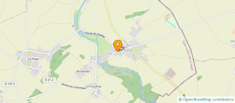 localisation de l'entreprise MONSIEUR ROBIN MULLER à SAINT-LUBIN-DE-LA-HAYE