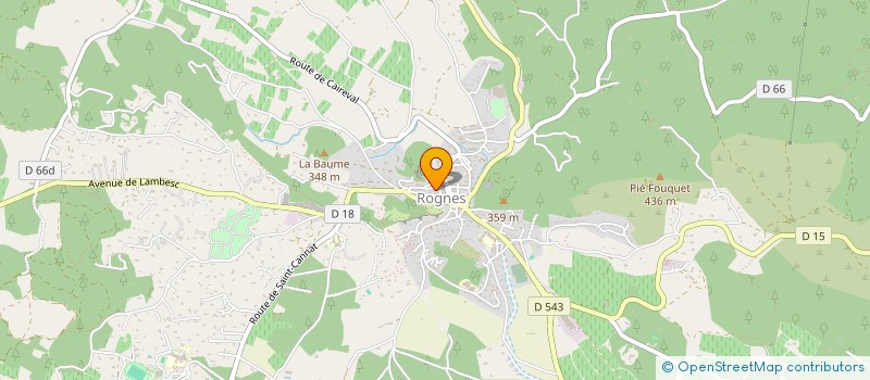 localisation de l'entreprise MONSIEUR ROBIN NEGRE à ROGNES