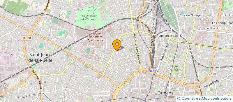 localisation de l'entreprise MONSIEUR ROBIN NLATE à ORLEANS