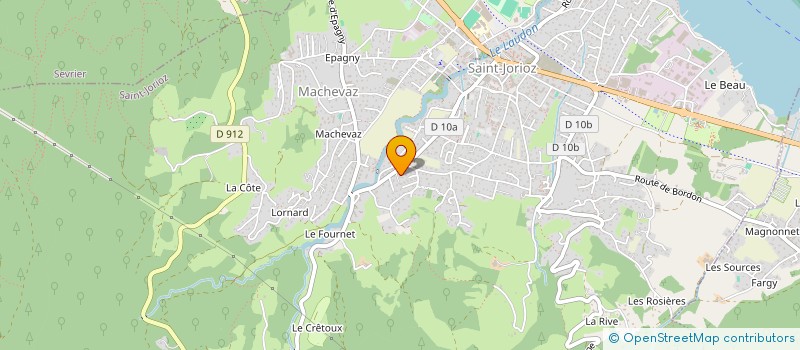 localisation de l'entreprise MONSIEUR ROBIN NOUS  SAINT-JORIOZ