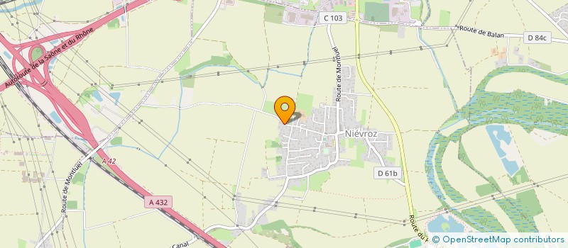 localisation de l'entreprise MONSIEUR ROBIN OHANESSIAN  NIEVROZ