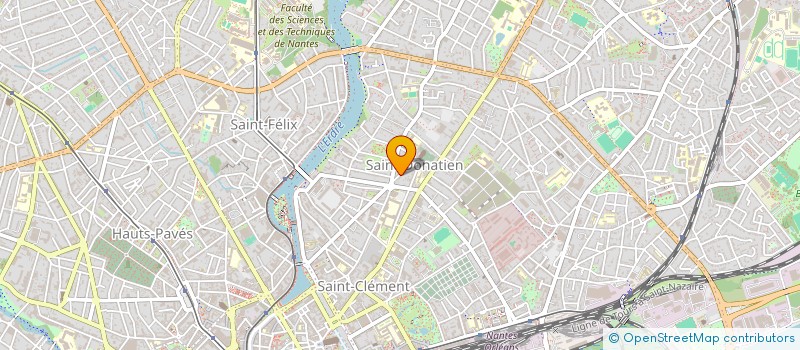 localisation de l'entreprise MONSIEUR ROBIN ONO à NANTES