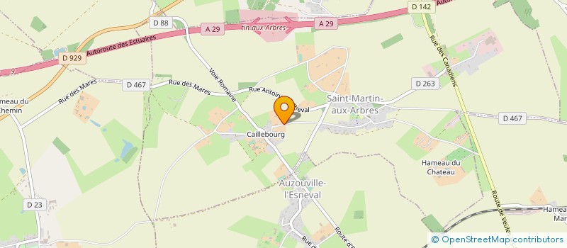 localisation de l'entreprise MONSIEUR ROBIN PANEL  SAINT-MARTIN-AUX-ARBRES