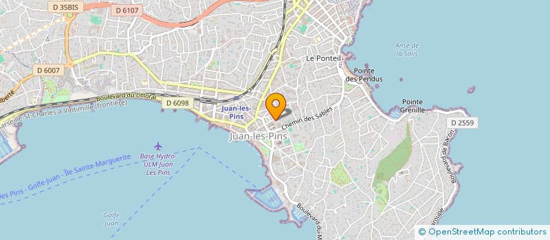 localisation de l'entreprise MONSIEUR ROBIN PARATORE  ANTIBES