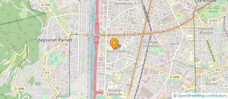 localisation de l'entreprise MONSIEUR ROBIN PARMENTIER à GRENOBLE