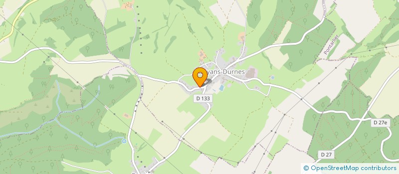 localisation de l'entreprise MONSIEUR ROBIN PATTON  GUYANS-DURNES