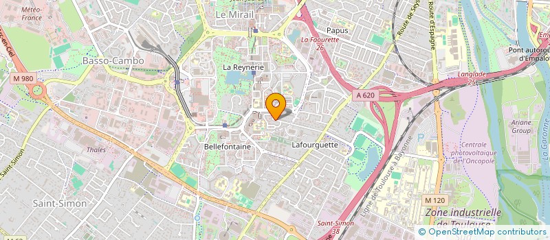 localisation de l'entreprise MONSIEUR ROBIN PAULY  TOULOUSE
