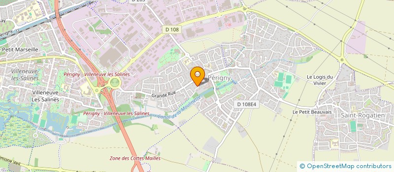 localisation de l'entreprise MONSIEUR ROBIN PERRY  PERIGNY