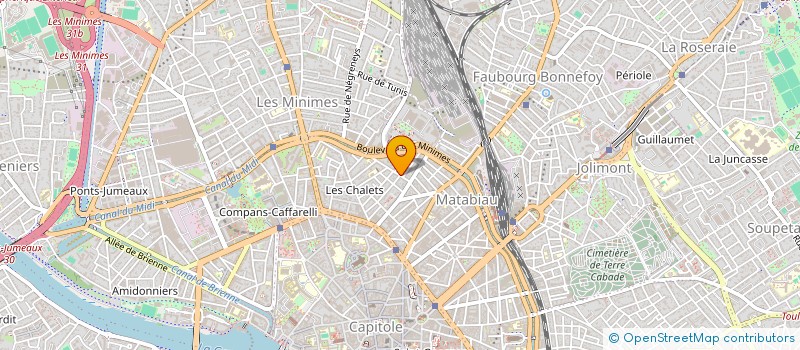 localisation de l'entreprise MONSIEUR ROBIN PICOT  TOULOUSE
