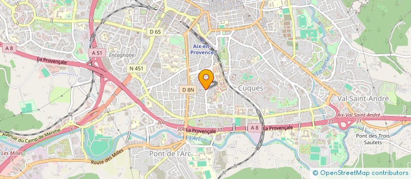 localisation de l'entreprise MONSIEUR ROBIN POLLONI à AIX-EN-PROVENCE