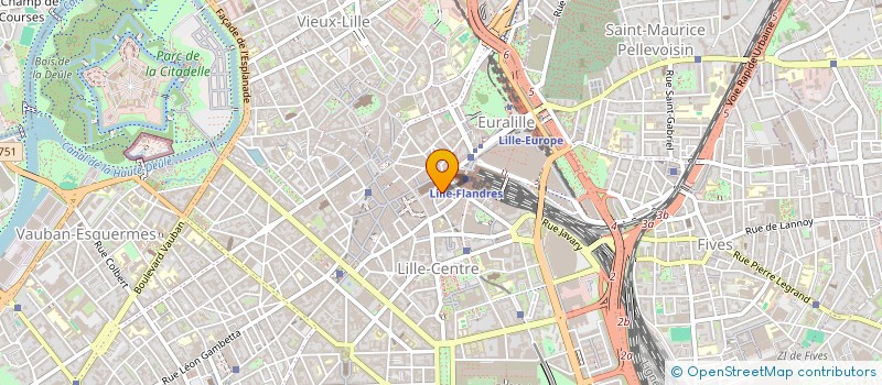 localisation de l'entreprise MONSIEUR ROBIN POUPON à LILLE