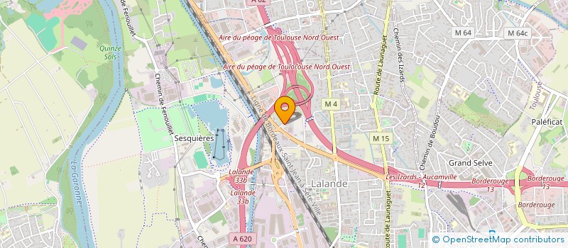 localisation de l'entreprise MONSIEUR ROBIN PREVOST  TOULOUSE