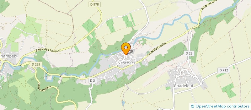 localisation de l'entreprise MONSIEUR ROBIN REIGNER  NESCHERS