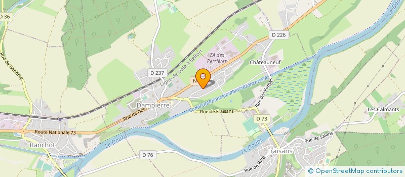 localisation de l'entreprise MONSIEUR ROBIN REMOND  LA BARRE