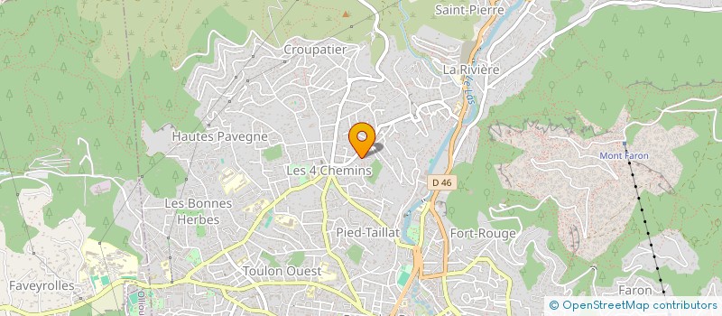 localisation de l'entreprise MONSIEUR ROBIN REVEST  TOULON