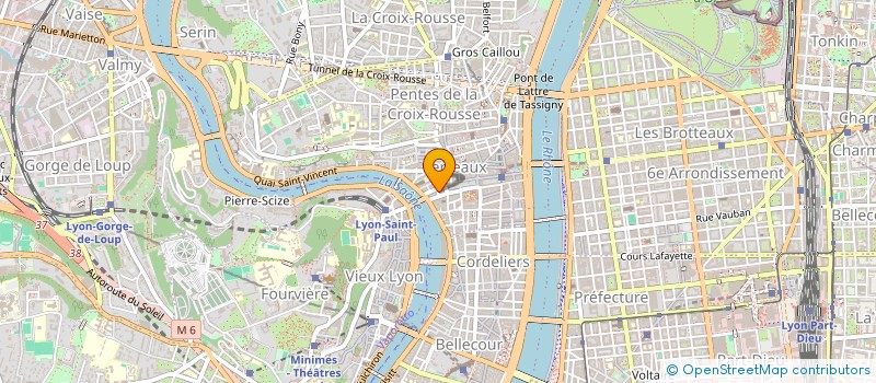 localisation de l'entreprise MONSIEUR ROBIN RICCI à LYON