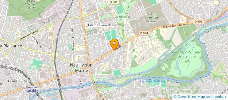 localisation de l'entreprise MONSIEUR ROBIN RICOU à NEUILLY-SUR-MARNE