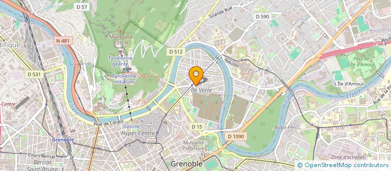 localisation de l'entreprise MONSIEUR ROBIN RODRIGUEZ à GRENOBLE